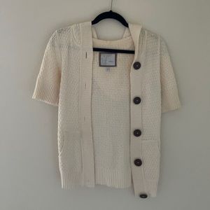 Tilden short sleeve cardigan